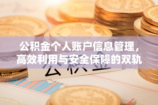 沁源公积金个人账户信息管理，高效利用与安全保障的双轨并行