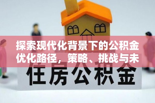 沁源探索现代化背景下的公积金优化路径，策略、挑战与未来展望