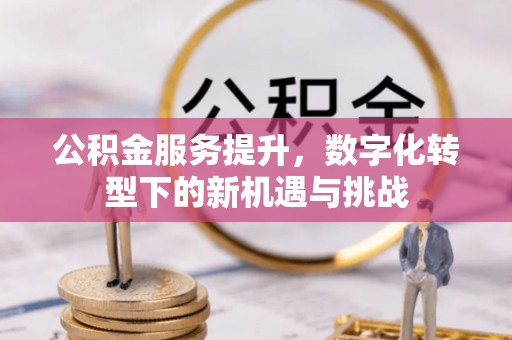 沁源公积金服务提升，数字化转型下的新机遇与挑战