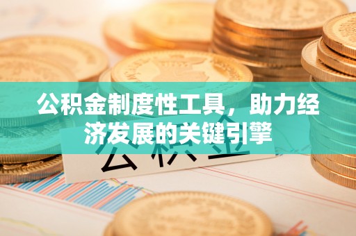 沁源公积金制度性工具，助力经济发展的关键引擎