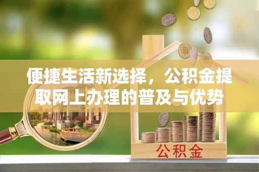 沁源便捷生活新选择，公积金提取网上办理的普及与优势