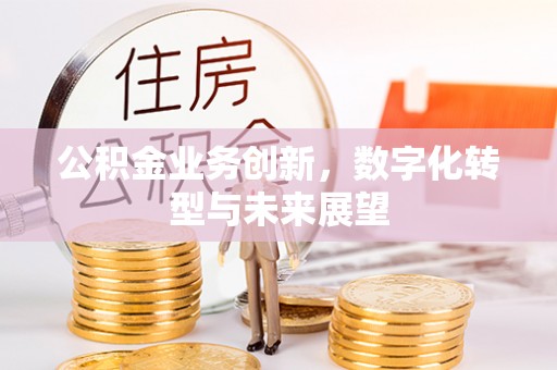 沁源公积金业务创新，数字化转型与未来展望