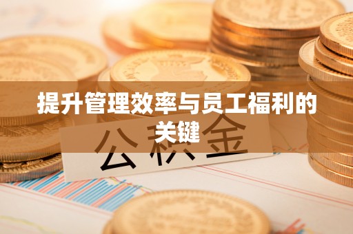 沁源提升管理效率与员工福利的关键