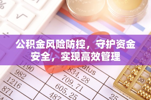 沁源公积金风险防控，守护资金安全，实现高效管理