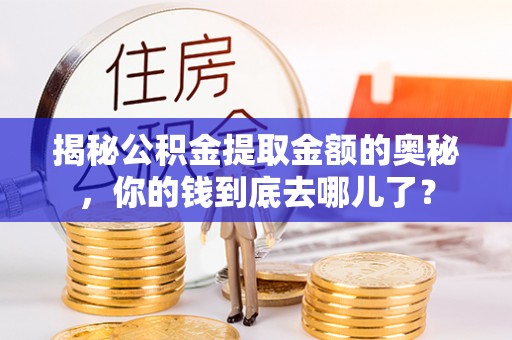 沁源揭秘公积金提取金额的奥秘，你的钱到底去哪儿了？